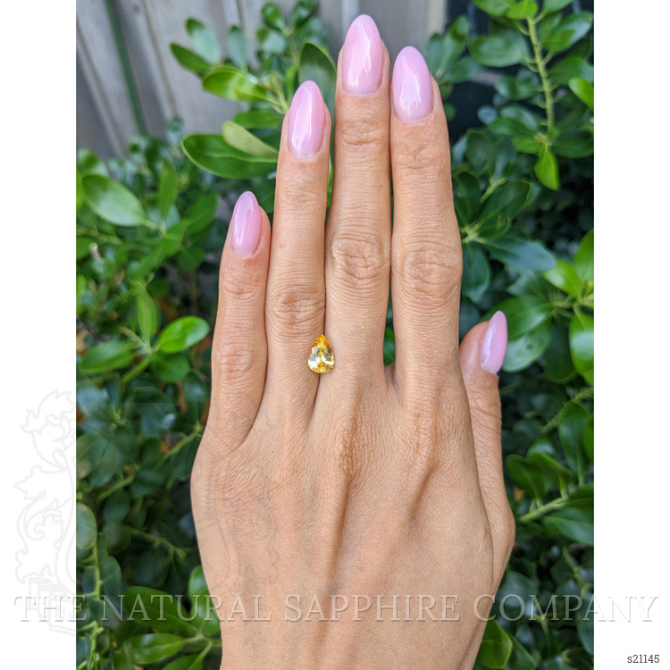 2.00 Ct. Yellow Sapphire from Ceylon (Sri Lanka)