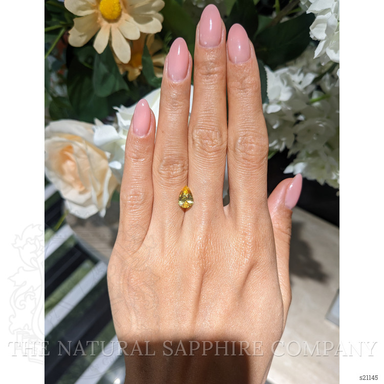 2.00 Ct. Yellow Sapphire from Ceylon (Sri Lanka)