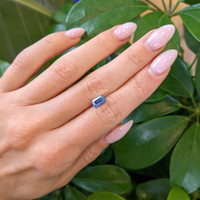 1.40 Ct. Blue Sapphire from Ceylon (Sri Lanka) Life Style