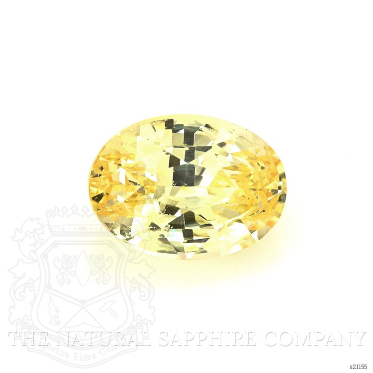 3.34 Ct. Yellow Sapphire from Ceylon (Sri Lanka)