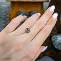 2.35 Ct. Yellowish Brown Sapphire from Ceylon (Sri Lanka) Life Style