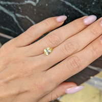 2.16 Ct. Yellow Sapphire from Ceylon (Sri Lanka) Life Style