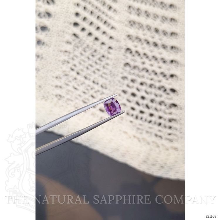 1.00 Ct. Purple Sapphire from Ceylon (Sri Lanka)