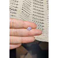 1.66 Ct. Purplish Pink Sapphire from Ceylon (Sri Lanka) Life Style