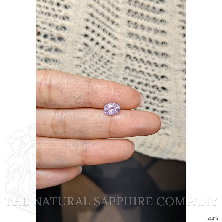 1.66 Ct. Purplish Pink Sapphire from Ceylon (Sri Lanka)
