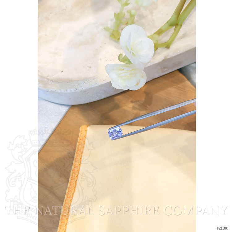 1.20 Ct. Purplish Blue Sapphire from Ceylon (Sri Lanka)