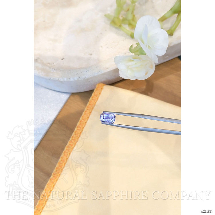 1.46 Ct. Purplish Blue Sapphire from Ceylon (Sri Lanka)