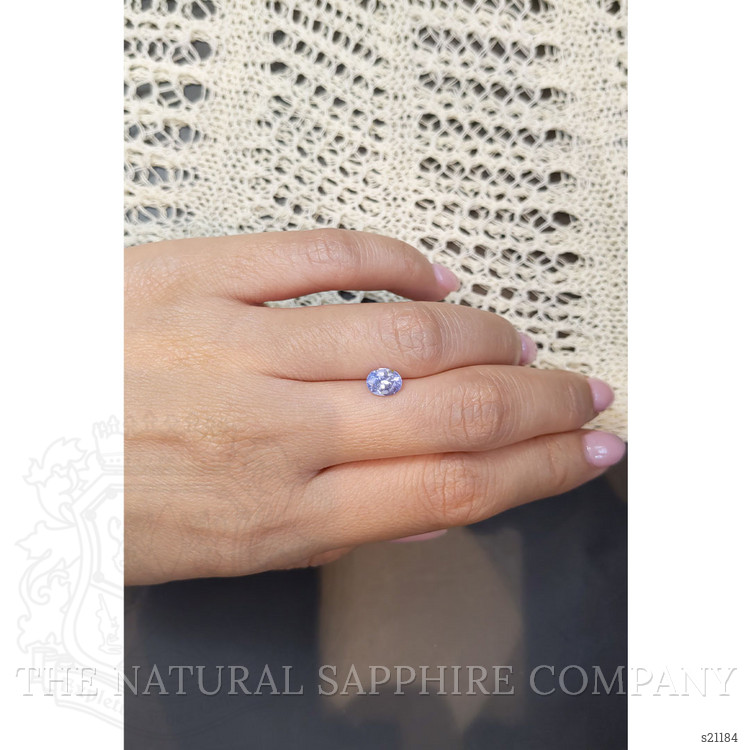 1.01 Ct. Blue Sapphire from Ceylon (Sri Lanka)