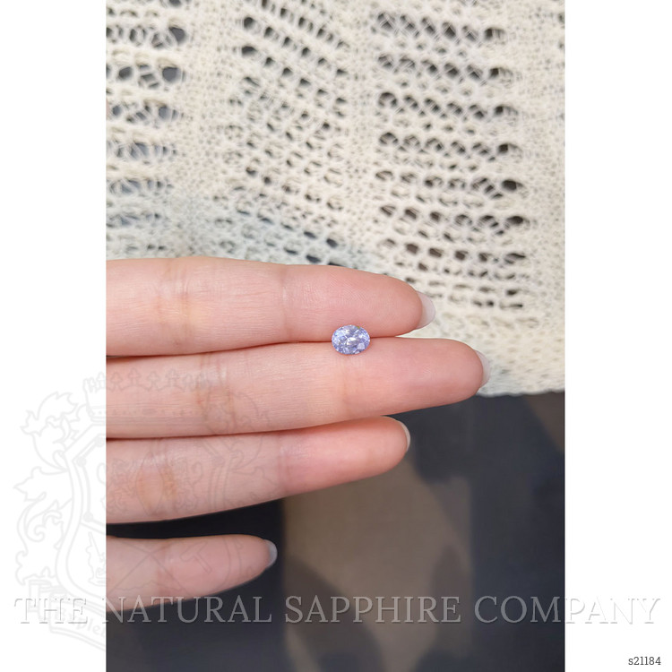 1.01 Ct. Blue Sapphire from Ceylon (Sri Lanka)