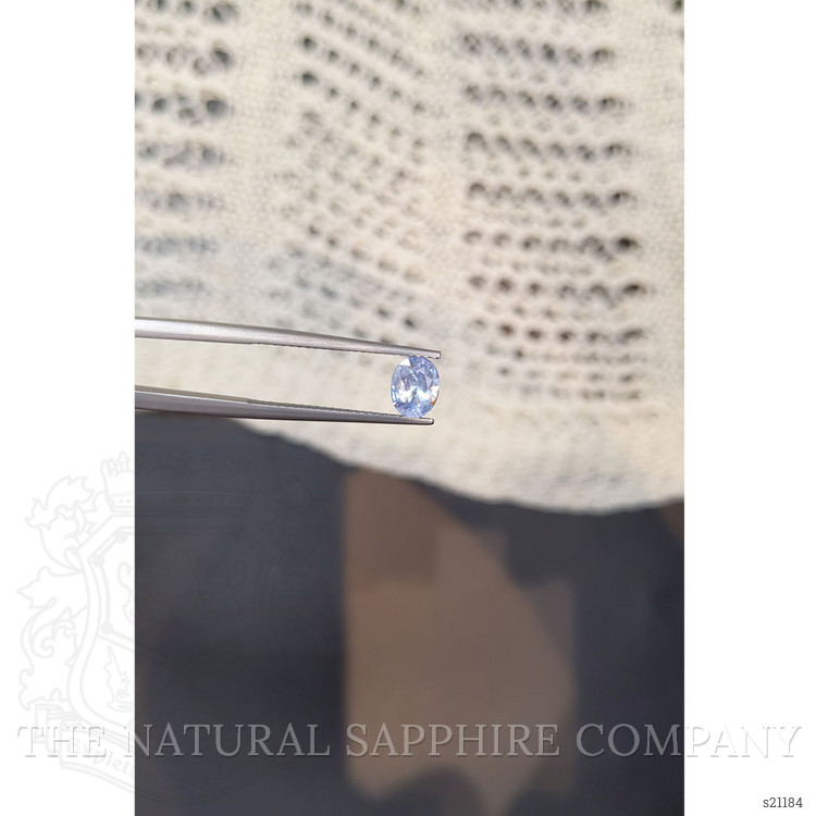 1.01 Ct. Blue Sapphire from Ceylon (Sri Lanka)