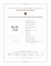 1.39 Ct. Yellow Sapphire from Ceylon (Sri Lanka) Scan Report