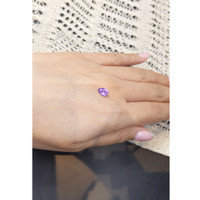 1.10 Ct. Purple Sapphire from Ceylon (Sri Lanka) Life Style