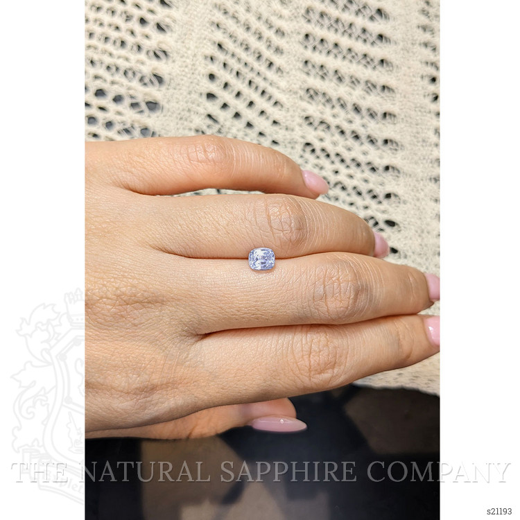1.27 Ct. Purplish Blue Sapphire from Ceylon (Sri Lanka)