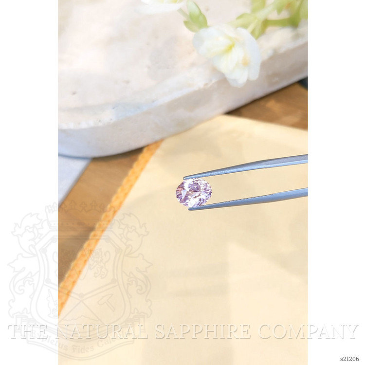 2.19 Ct. Peach Sapphire from Ceylon (Sri Lanka)