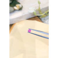 0.33 Ct. Pinkish Purple Sapphire from Ceylon (Sri Lanka) Life Style