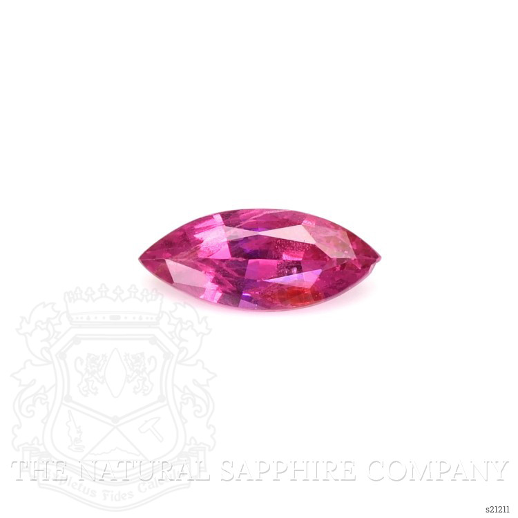 0.38 Ct. Reddish Pink Sapphire from Ceylon (Sri Lanka)