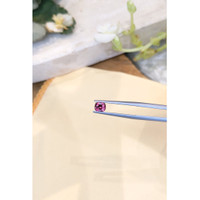 0.74 Ct. Purplish Pink Sapphire from Ceylon (Sri Lanka) Life Style