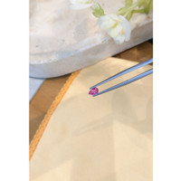 0.39 Ct. Purplish Pink Sapphire from Ceylon (Sri Lanka) Life Style