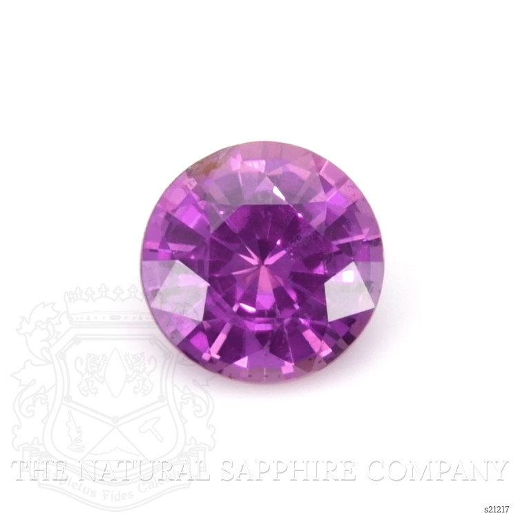 0.56 Ct. Pinkish Purple Sapphire from Ceylon (Sri Lanka)