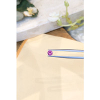 0.56 Ct. Pinkish Purple Sapphire from Ceylon (Sri Lanka) Life Style