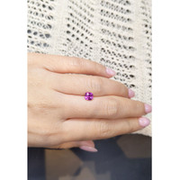 1.12 Ct. Purplish Pink Sapphire from Ceylon (Sri Lanka) Life Style