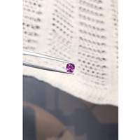 1.12 Ct. Purplish Pink Sapphire from Ceylon (Sri Lanka) Life Style