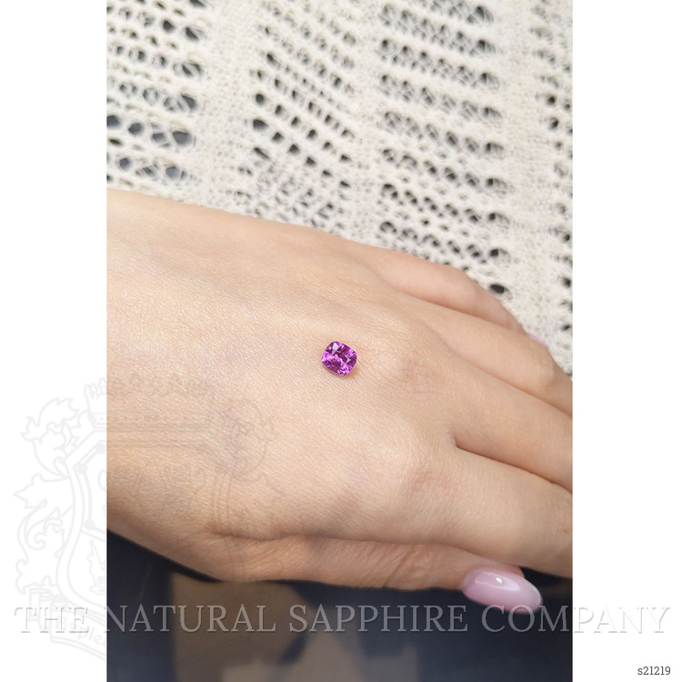 1.12 Ct. Purplish Pink Sapphire from Ceylon (Sri Lanka)