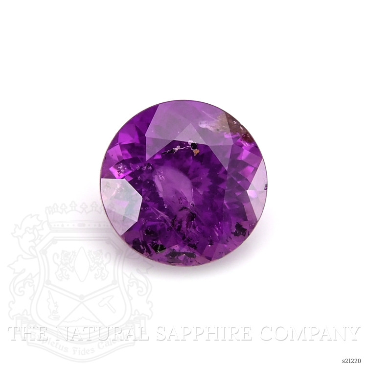 1.27 Ct. Purple Sapphire from Ceylon (Sri Lanka)