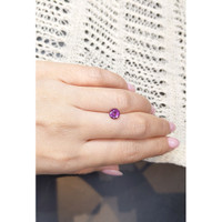 1.27 Ct. Purple Sapphire from Ceylon (Sri Lanka) Life Style