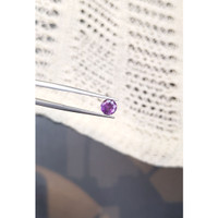 1.27 Ct. Purple Sapphire from Ceylon (Sri Lanka) Life Style