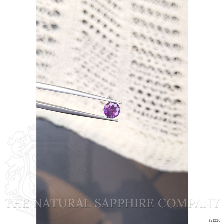 1.27 Ct. Purple Sapphire from Ceylon (Sri Lanka)