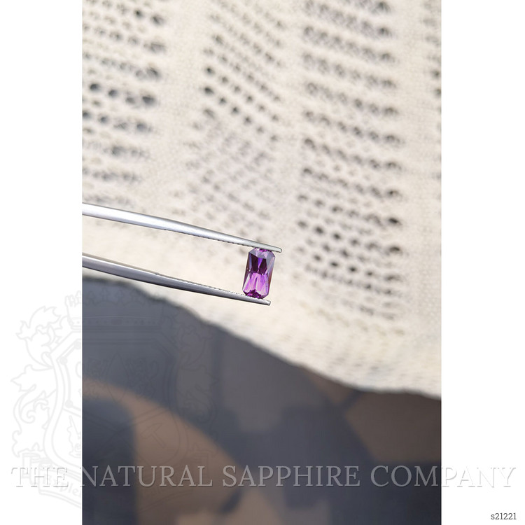 1.26 Ct. Pinkish Purple Sapphire from Ceylon (Sri Lanka)