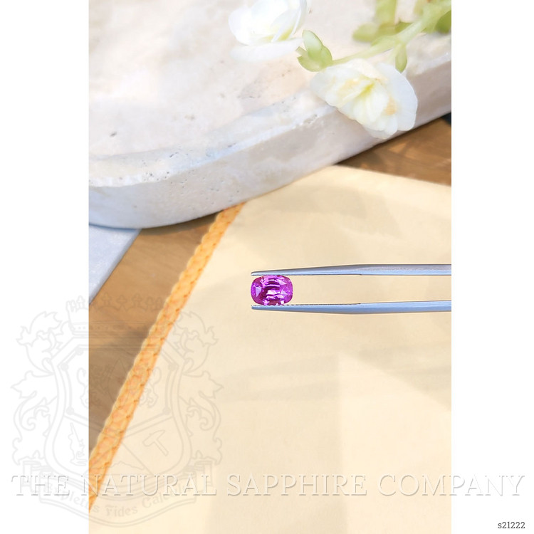 1.83 Ct. Purplish Pink Sapphire from Ceylon (Sri Lanka)