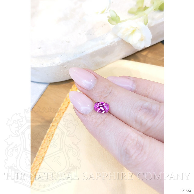 1.83 Ct. Purplish Pink Sapphire from Ceylon (Sri Lanka)
