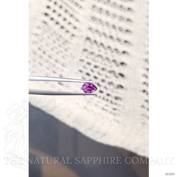 0.81 Ct. Pinkish Purple Sapphire from Ceylon (Sri Lanka)