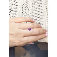 0.97 Ct. Purple Sapphire from Ceylon (Sri Lanka) Life Style