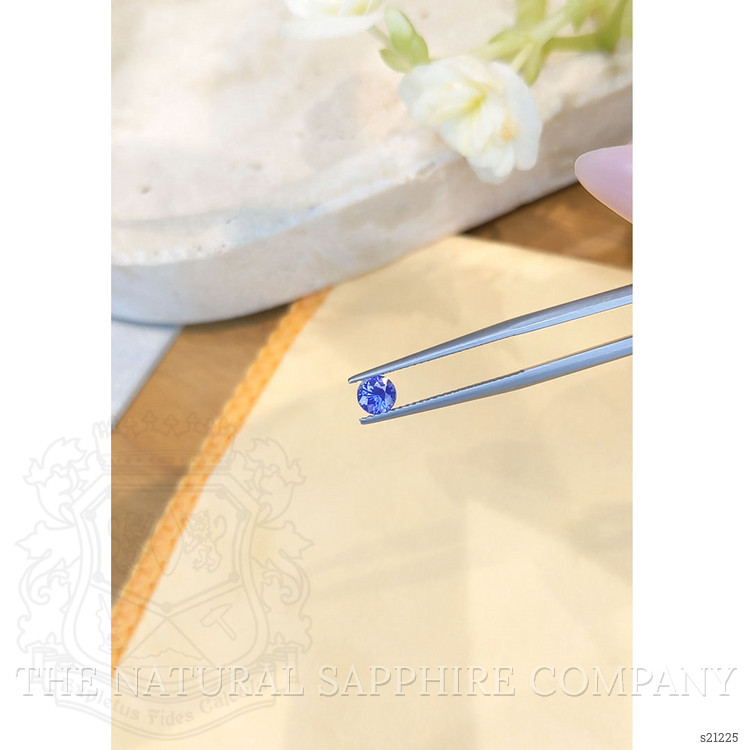 0.54 Ct. Blue Sapphire from Ceylon (Sri Lanka)