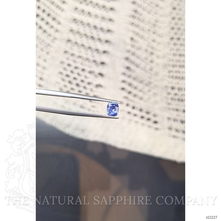 0.76 Ct. Blue Sapphire from Ceylon (Sri Lanka)