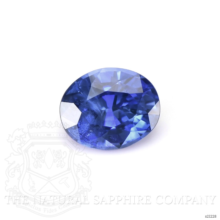 0.79 Ct. Blue Sapphire from Ceylon (Sri Lanka)