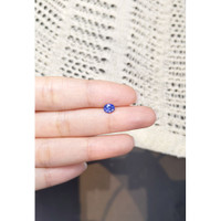 0.79 Ct. Blue Sapphire from Ceylon (Sri Lanka) Life Style