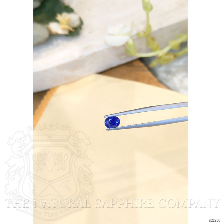0.94 Ct. Blue Sapphire from Ceylon (Sri Lanka)