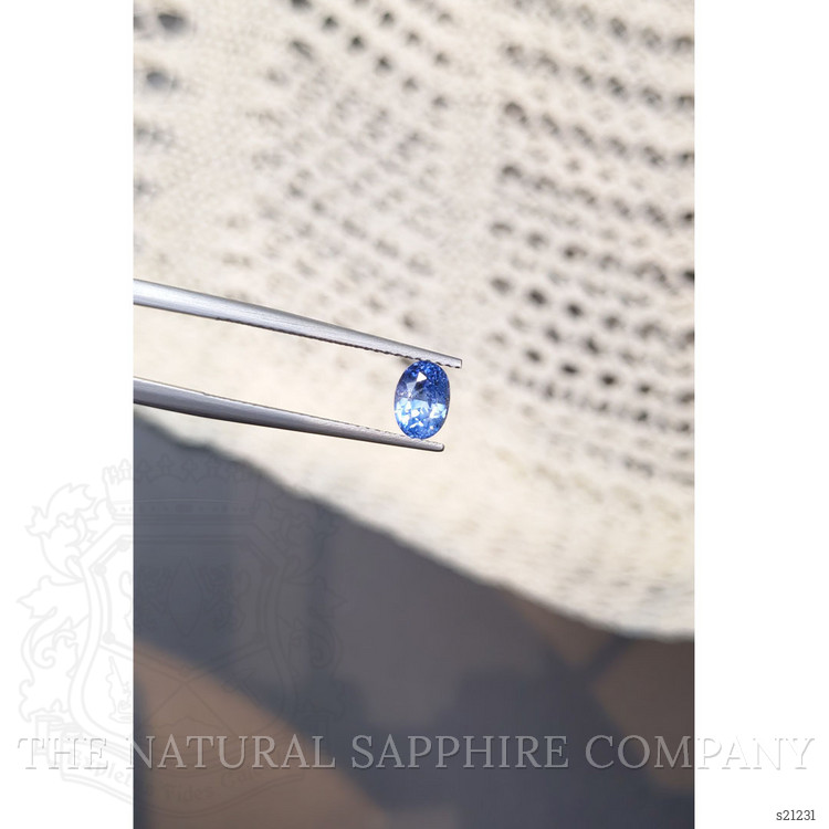 1.18 Ct. Blue Sapphire from Ceylon (Sri Lanka)