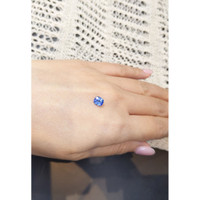 1.11 Ct. Blue Sapphire from Ceylon (Sri Lanka) Life Style