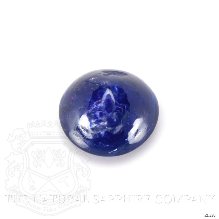 1.90 Ct. Blue Cabochon Sapphire from Ceylon (Sri Lanka)