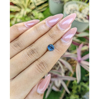 1.22 Ct. Bi Color Sapphire from Ceylon (Sri Lanka) Life Style