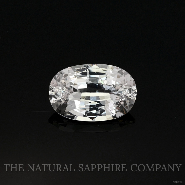 1.77 Ct. White Sapphire from Ceylon (Sri Lanka)