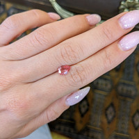 1.05 Ct. Padparadscha Sapphire from Ceylon (Sri Lanka) Life Style