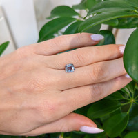 1.68 Ct. Blue Sapphire from Ceylon (Sri Lanka) Life Style