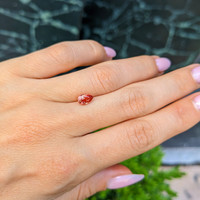 1.03 Ct. Padparadscha Sapphire from Ceylon (Sri Lanka) Life Style