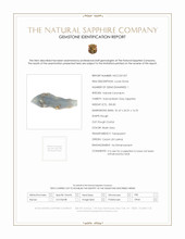 350.85 Ct. Sapphire from Ceylon (Sri Lanka) Scan Report